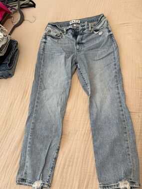 DAZE Women's Light Blue Boyfriend Jeans